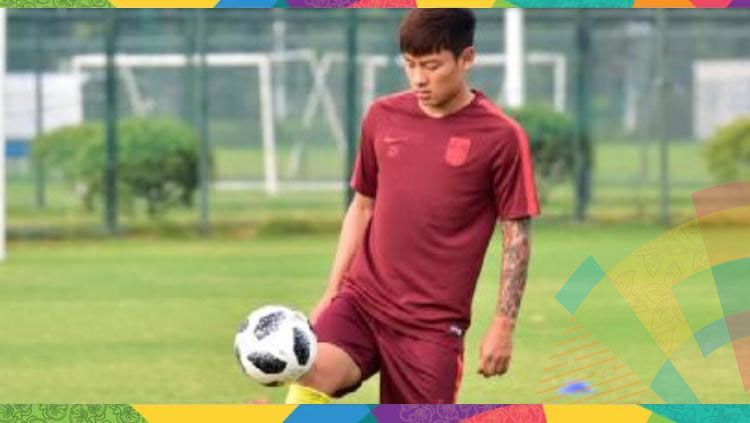 Kapten Timnas China U-23, He Chao. Copyright: &copy; VCG File Photo