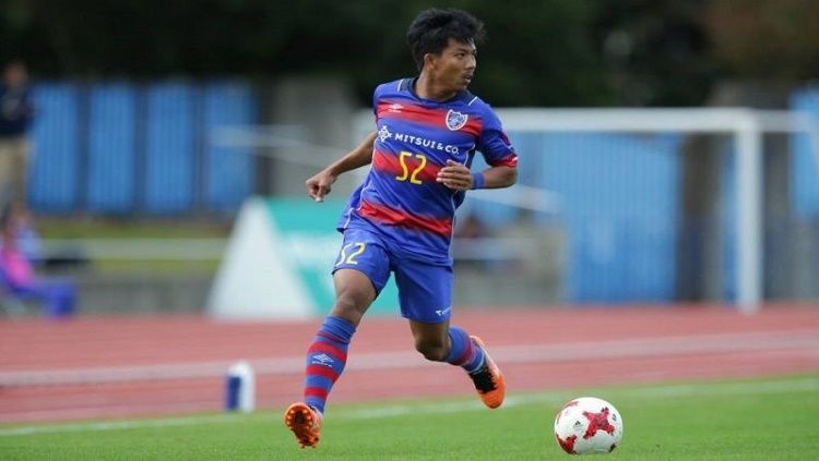 Jakkit Wachpirom penggawa Bangkok United yang dipinjamkan ke FC Tokyo di liga J3 Copyright: &copy; Sportskeeda
