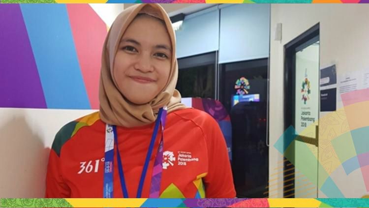 Sarah, Volunteer Asian Games 2018. Copyright: © Naver Sports