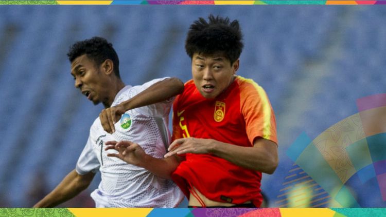 Jalannya pertandingan antara China vs Timor Leste di Asian Games 2018 Copyright: © Asian Games 2018