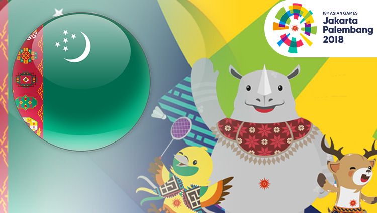 Turkmenistan Asian Games 2018. Copyright: © INDOSPORT
