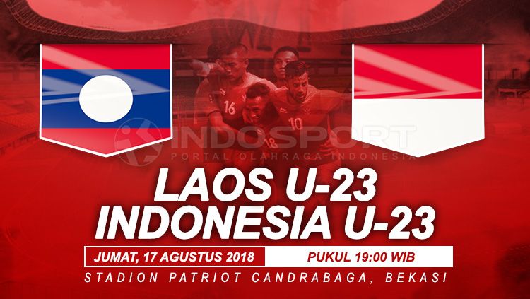Timnas Laos vs Indonesia U-23. Copyright: © Eli Suhaeli/INDOSPORT