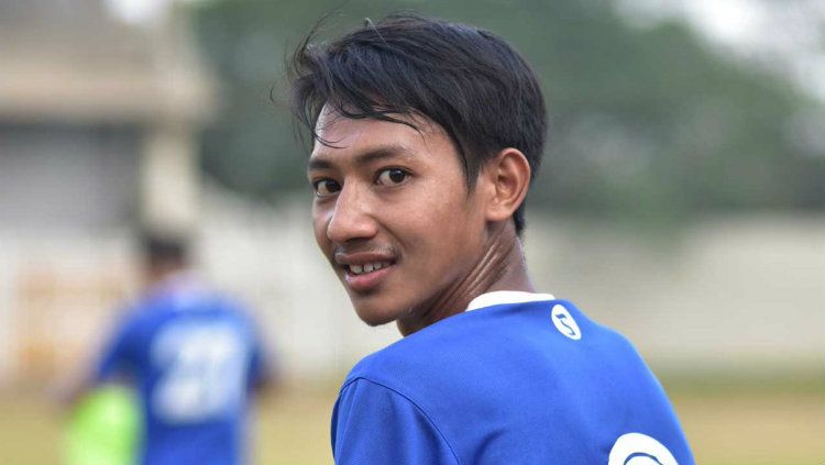 Pemain muda Persib Bandung Beckham Putra Nugraha. Copyright: © persib.co.id