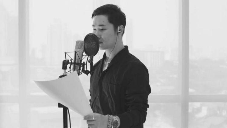 Kim Ji Hoon, penyanyi cover 'Meraih Bintang' versi bahasa Korea Copyright: &copy; Tribun Travel