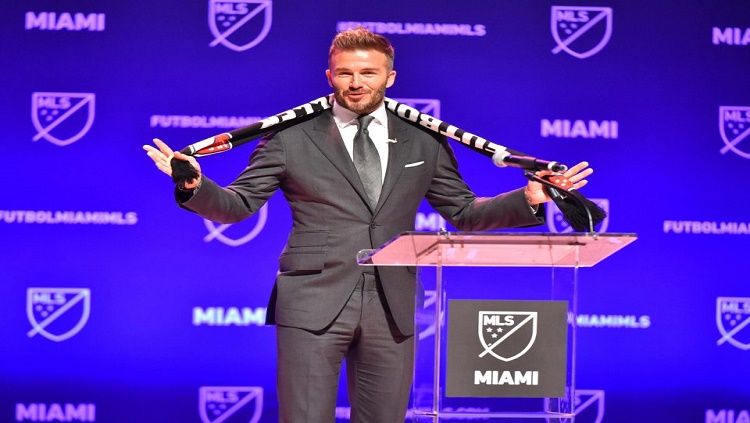 Beckham mengumumkan tim baru MLS akan melakukan debut pada 2020 Copyright: © Sunsport