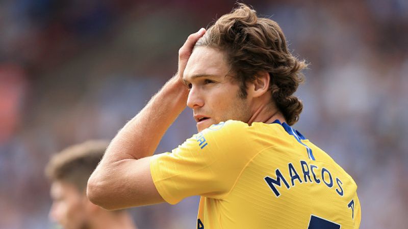 Marcos Alonso, bek sayap Chelsea. Copyright: © Getty Images