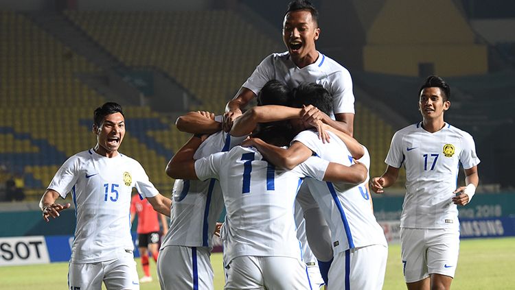 Malaysia berhasil mengalahkan Korea dengan Skor 2-1 di Asian Games 2018. Copyright: © INASGOC