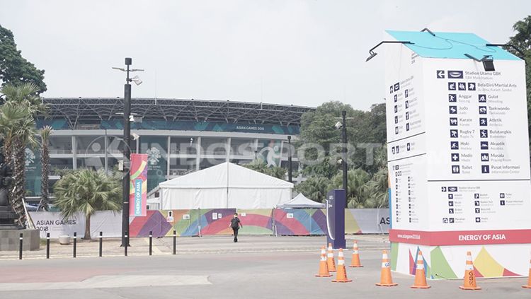 Persiapan menjelang Opening Ceremony Asian Games 2018. Copyright: © Abdul Aziz/Indosport
