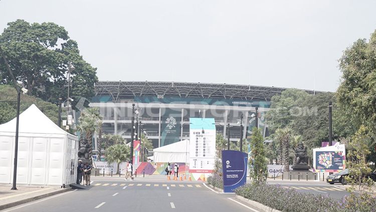 Persiapan menjelang Opening Ceremony Asian Games 2018. Copyright: © Abdul Aziz/Indosport