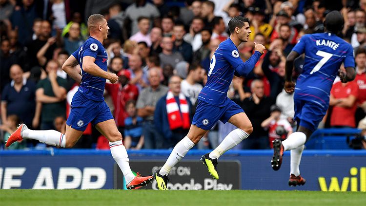 Gol Alvaro Morata. Copyright: © Getty Images