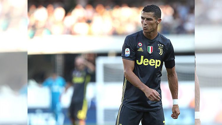 Cristiano Ronaldo saat jumpa Chievo. Copyright: © Getty Images