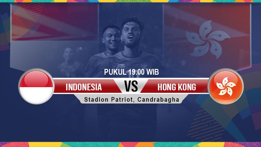 Indonesia vs Hongkong Copyright: © Indosport.com