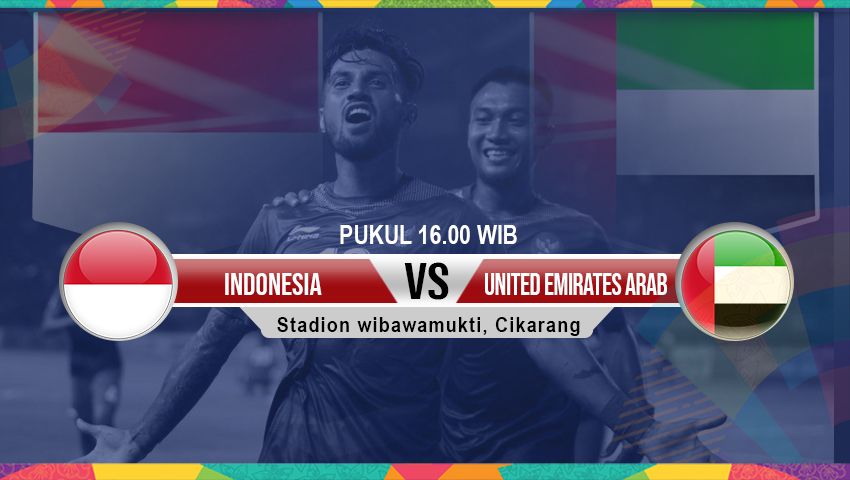 Indonesia vs United Emirates Arab Copyright: © Indosport.com