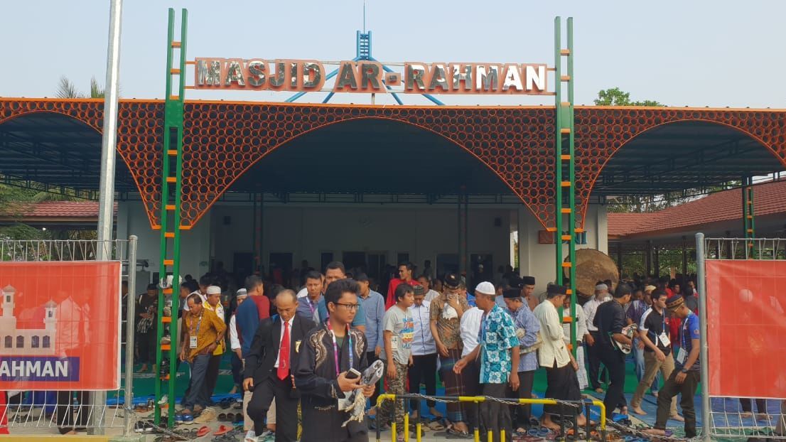 Masjid Ar-Rahman di Palembang Copyright: © IDN Times