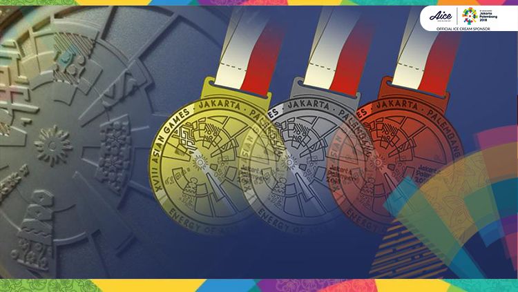 Ilustrasi Medali Asian Games 2018 Copyright: © INDOSPORT