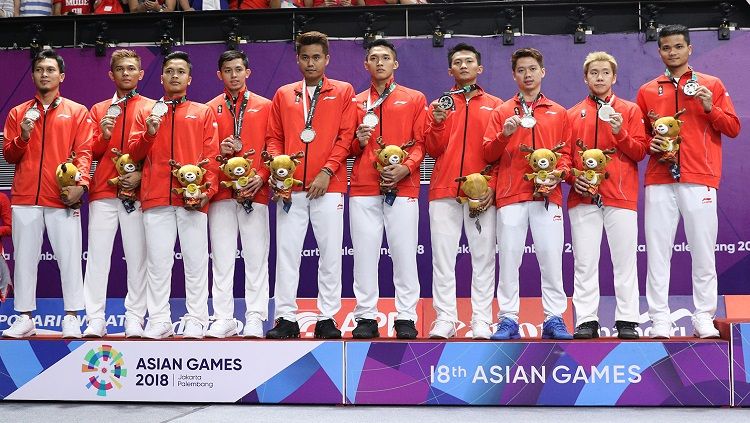 Jadwal bulutangkis nomor beregu di Asian Games 2022, di mana tim putra Indonesia berstatus unggulan pertama bisa disimak di berita ini. Copyright: © Humas PBSI