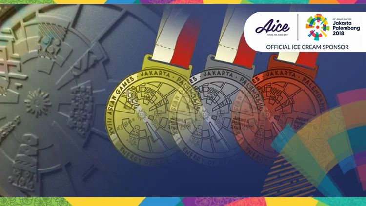 Medali Asian Games 2018. Copyright: © INDOSPORT