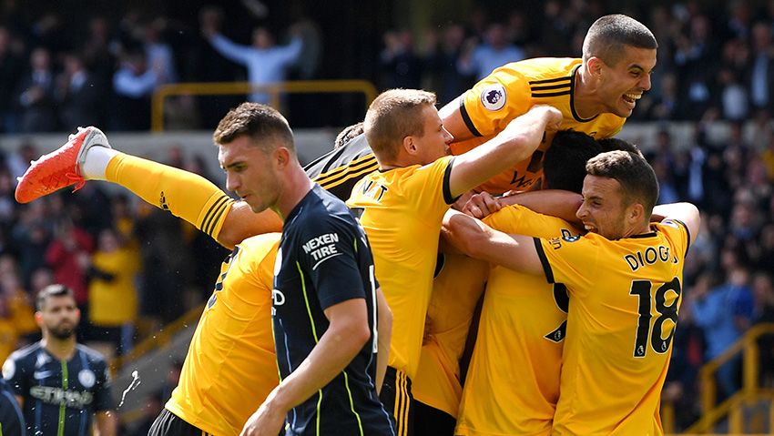 Wolverhampton vs Manchester City Copyright: &copy; Getty Images