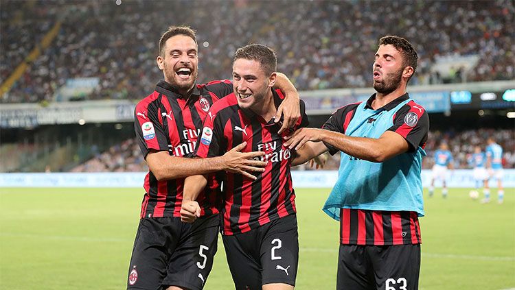 Selebrasi gol kedua Milan Copyright: © Getty Images