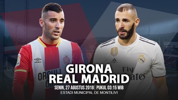 Girona vs Real Madrid. Copyright: © INDOSPORT