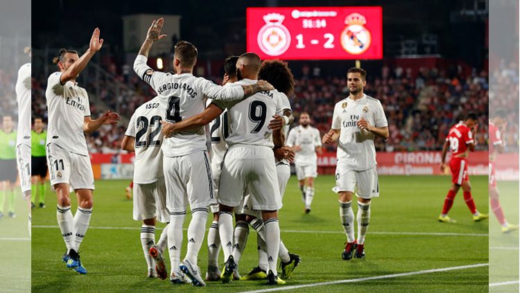 Selebrasi gol Real Madrid Copyright: © Getty Images