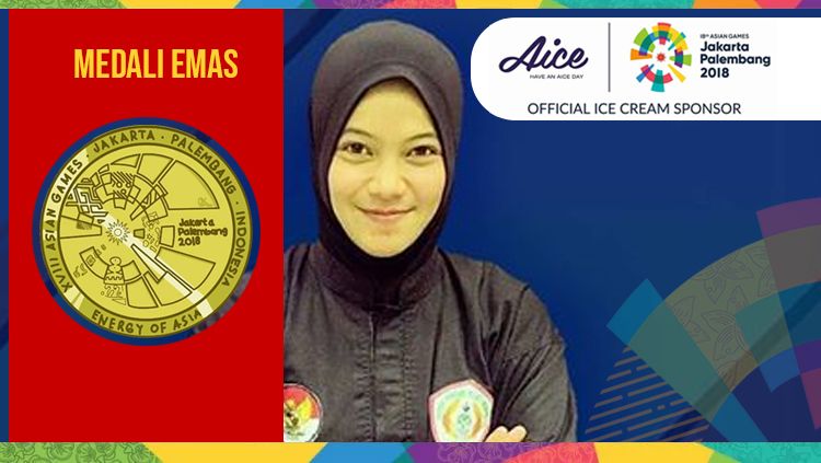 Sarah Tria Monita sumbang medali emas di Asian Games 2018. Copyright: © INDOSPORT