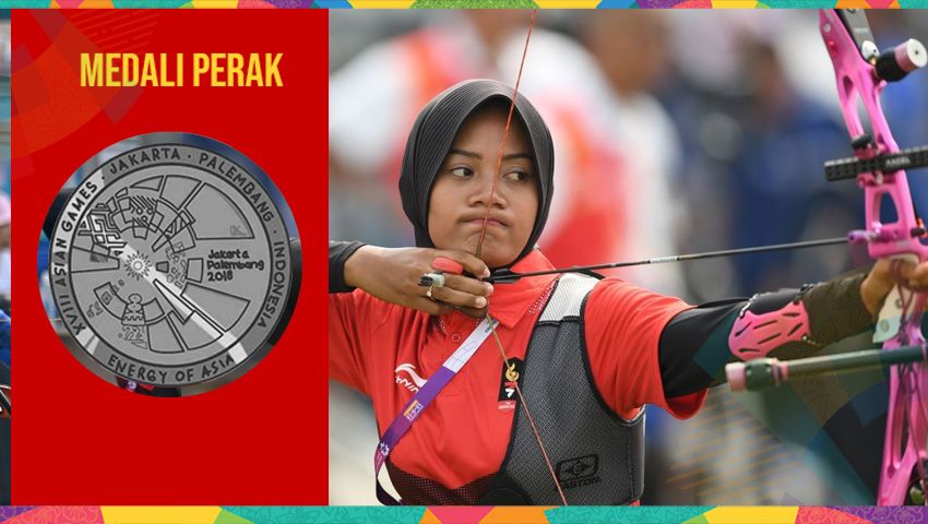 Diananda Choirunisa sumbang medali perak untuk Indonesia. Copyright: © Indosport.com
