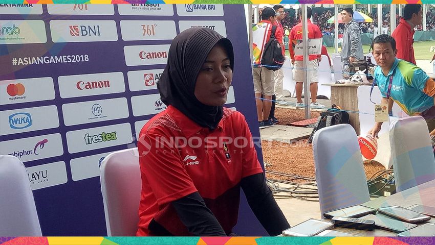 Diananda Choirunisa sumbang medali perak untuk Indonesia. Copyright: © Annisa Hardjanti/Indosport.com