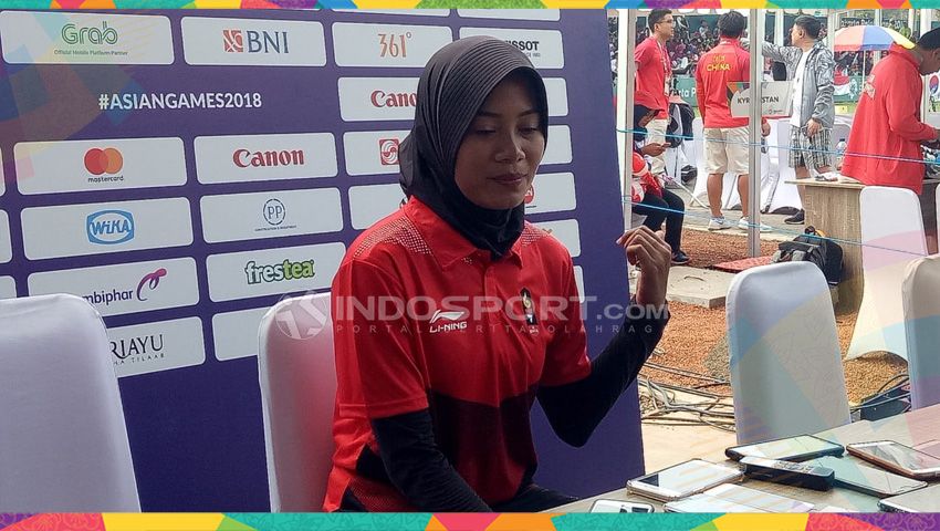 Diananda Choirunisa sumbang medali perak untuk Indonesia. Copyright: © Annisa Hardjanti/Indosport.com