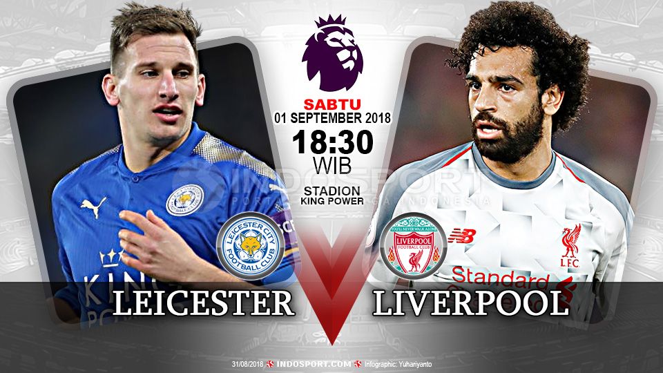 Leicester City vs Liverpool Copyright: © Indosport.com
