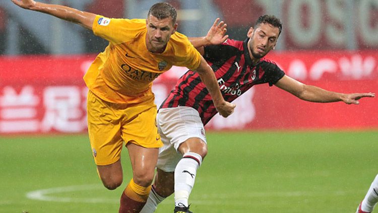 AC Milan akan bertandang ke markas AS Roma di Serie A Italia, Senin (01/03/21). Seperti apa starting XI yang akan terbentuk jika kedua tim ini digabungkan? Copyright: © Getty Images