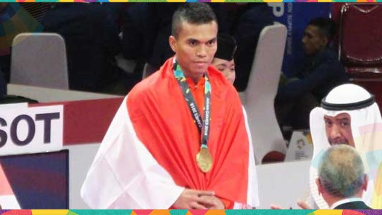 Atlet karate Indonesia di Asian Games 2018, Jintar Simanjuntak. Copyright: © warta.sumedang.info