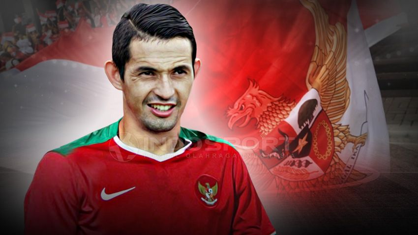 Ilustrasi Silvio Escobar pakai jersey Timnas. Copyright: © Indosport.com