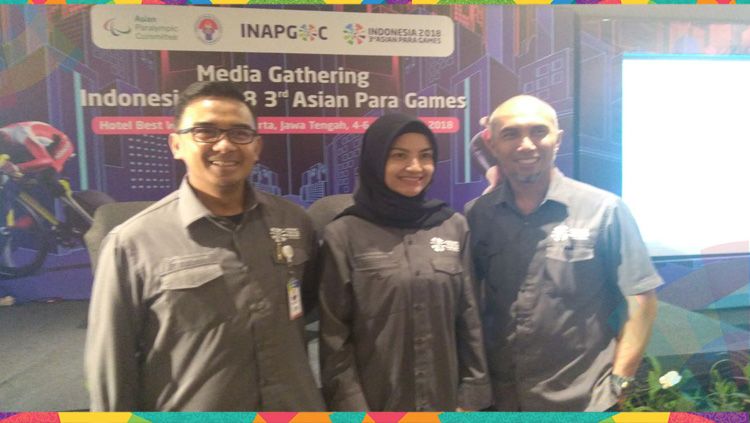M.Farhan, Tina Talisa, Fanny Irawan, INAPGOC. Copyright: © INAPGOC