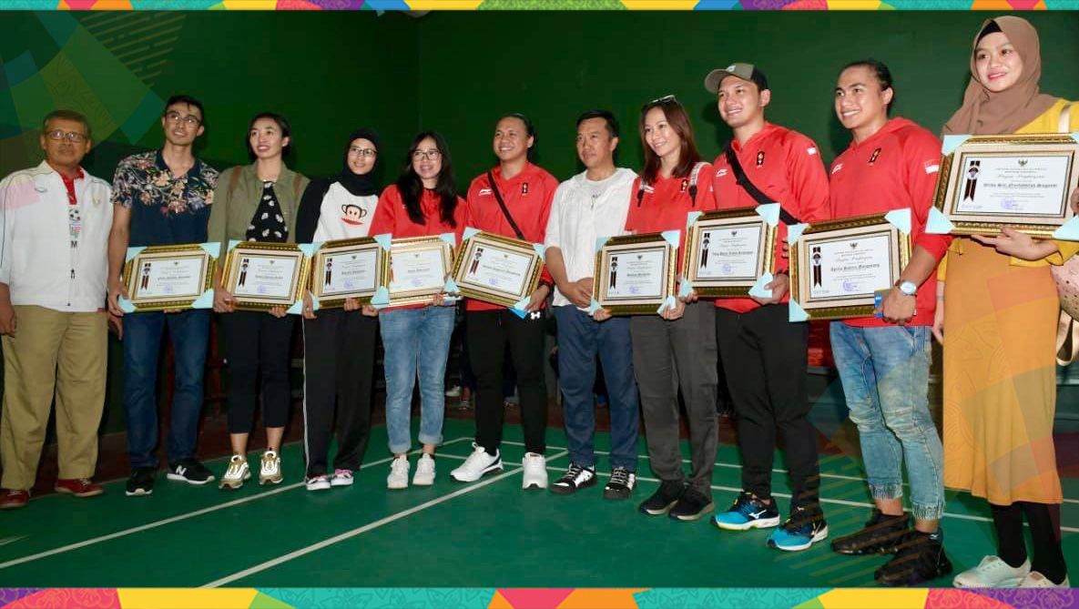Atlet Asian Games 2018 yang mendapat bonus Kemenpora. Copyright: &copy; Humas Kemenpora