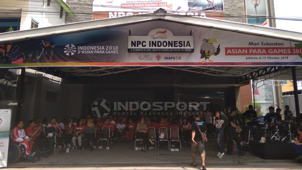Penampakan kantor National Paralympic Committee (NPC) Indonesia. Copyright: © Abdurrahman Ranala/Indosport.com