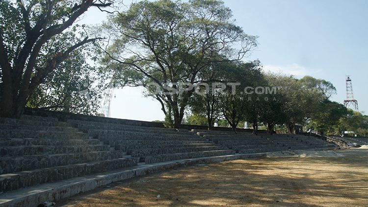 Tribun Stadion Sriwedari. Copyright: © Abdurrahman.R/INDOSPORT