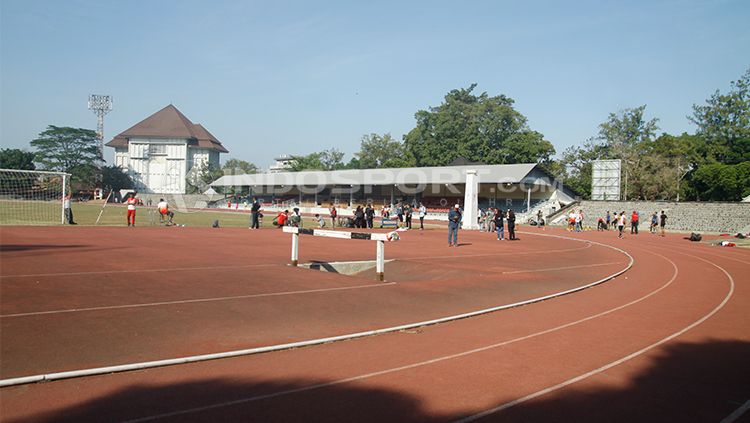 Persis Solo menjadikan Stadion Sriwedari Solo sebagai opsi menjamu Arema FC di Liga 1 2023-2024 pada 30 Juli 2023. Copyright: © Abdurrahman.R/INDOSPORT