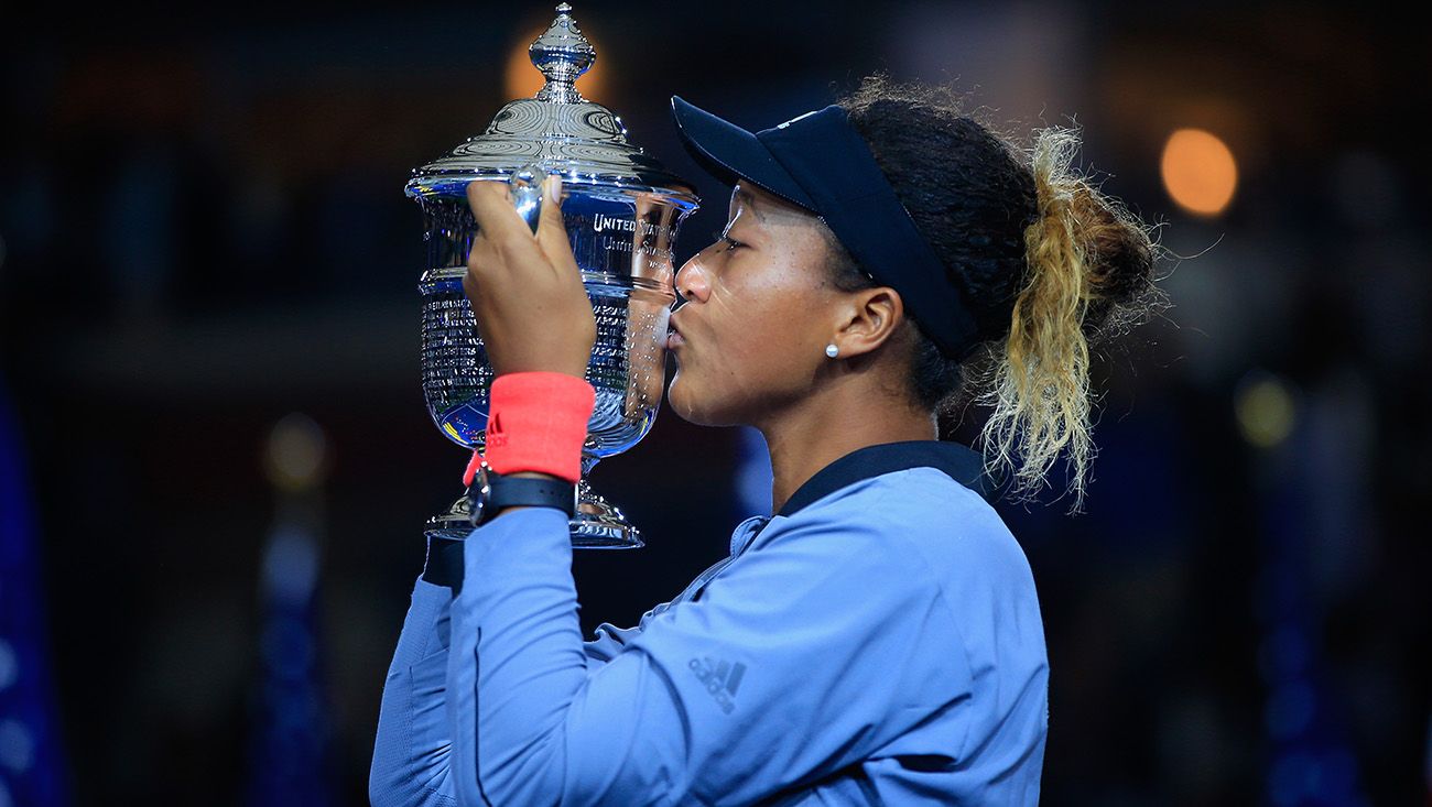 Naomi Osaka, petenis asal Jepang. Copyright: © Indosport.com