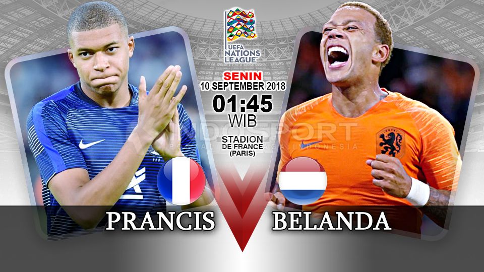 Prancis vs Belanda (Prediksi) Copyright: © Indosport.com