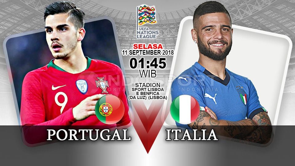 Portugal vs Italia (Prediksi) Copyright: © Indosport.com