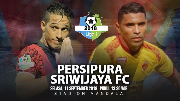 Hasil Pertandingan Liga 1 2018: Persipura Jayapura vs Sriwijaya FC. Copyright: © INDOSPORT