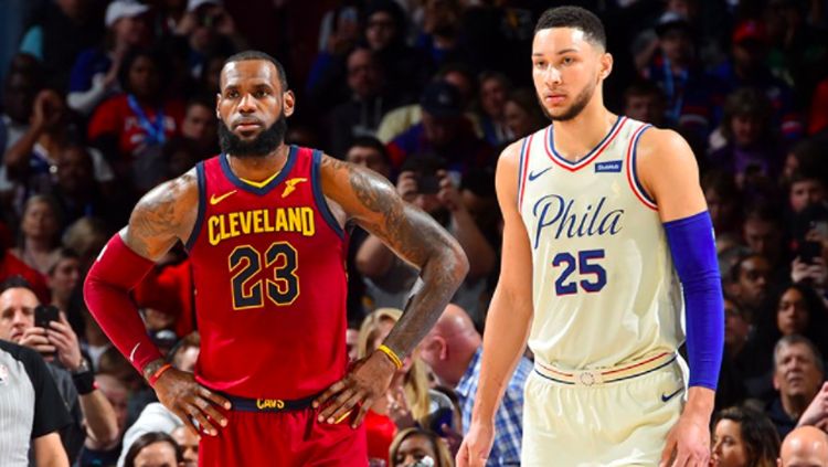 LeBron James dan Ben Simmons terlibat dalam tayangan komedi Amerika Brotherly Love Copyright: &copy; Cav Nations