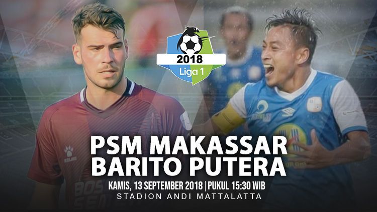 PSM Makassar vs Barito Putera. Copyright: © INDOSPORT