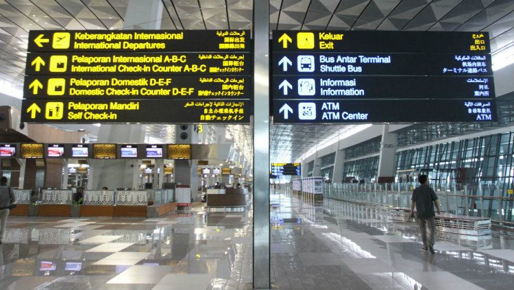 Terminal 3 Bandara Soekarno-Hatta, Cengkareng. Copyright: © Viva/Muhamad Solihin