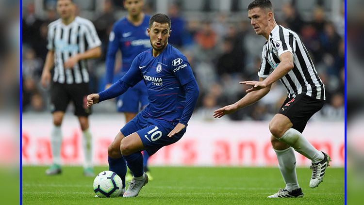 Eden Hazard, pemain megabintang Chelsea. Copyright: © Getty Images