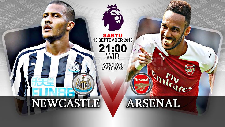 Newcastle United vs Arsenal (Prediksi) Copyright: © Indosport.com
