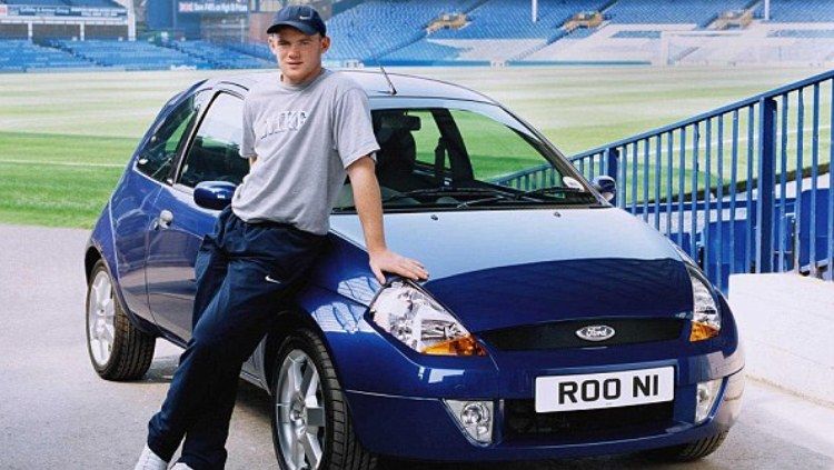 Mobil Ford KA 'SportKa' Milik Wayne Rooney Copyright: © Daily Mail