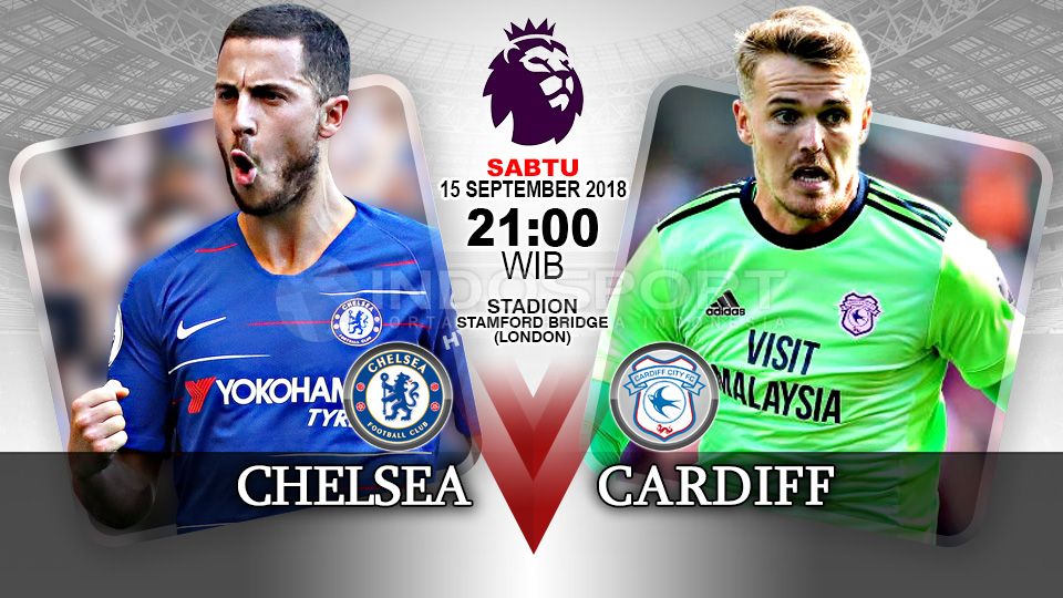 Chelsea vs Cardiff City (Prediksi) Copyright: © Indosport.com