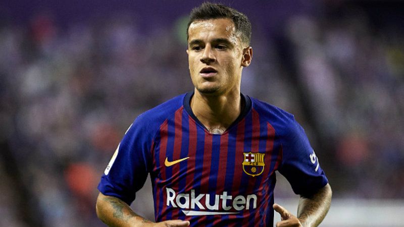 Meski kini jadi andalan di Barcelona, Philippe Coutinho membuka peluang kembali ke Liga Inggris bersama Liverpool karena memiliki satu alasan khusus. Copyright: © Getty Images